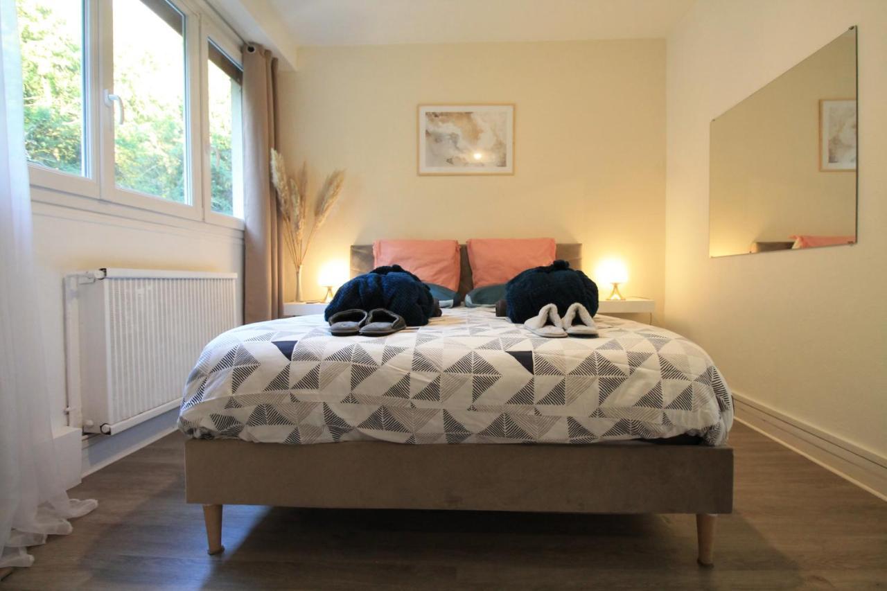 Derniere Reservations Avant Indisponibilite En Septembre Pour 12 Mois, Illimites Jacuzzi Spa Bain A Remous Interieur, Sauna Interieur, Parking Reserve, Vue Et Acces Parc, Prestations Uniques, 1Er Etage Корбей-Эссон Экстерьер фото